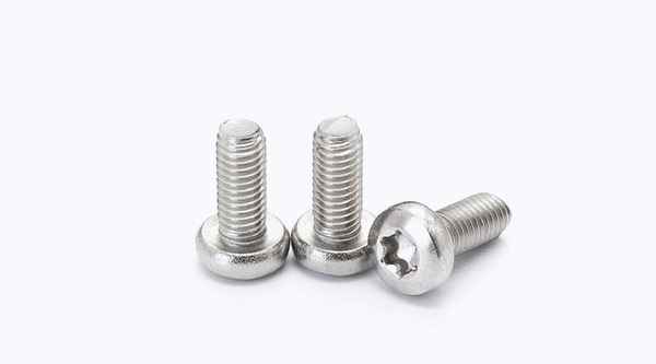 Production of 316 stainless steel GB2672 inner plum groove pan head machine screw flower type anti-theft screw 5/8