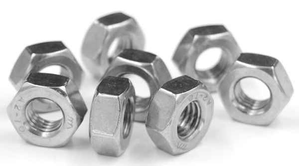 Customized Stainless Steel Hex Nut 201 Stainless Steel Lighting Nut Fine Thread Nut Lighting Nut