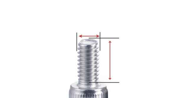 Customized cylindrical head hexagonal screw cup head hexagonal bolt hexagonal machine tooth screw 1/2-13 1/4-20