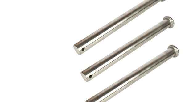 Stainless steel pin shaft with hole positioning pin shaft large head anti-shedding cylindrical pin flat head positioning pin