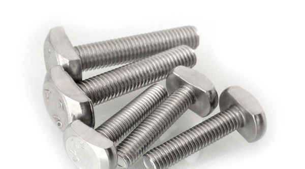 Customized 304 stainless steel T-shaped screw slot with T-bolt screw 3/8