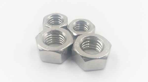 Customized 304 stainless steel American hex nut British hex nut American standard fine tooth nut 3/4