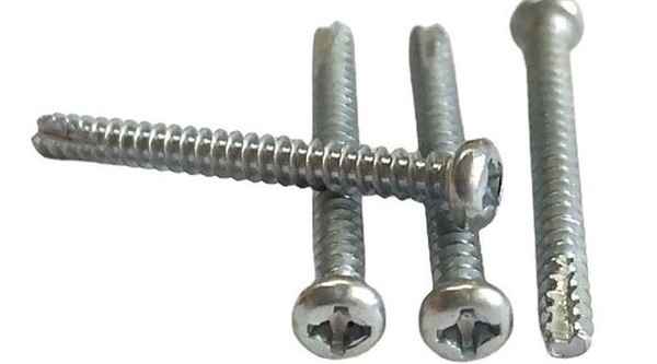 Round head cross milling tail cutting tail self-tapping screw lengthened pan head cutting tail screw non-standard screw