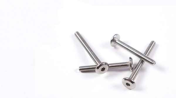 Non-standard flat head chamfered hexagon socket screw mobile phone tablet computer screw stainless steel tightening