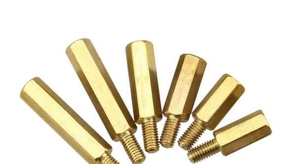 Supply stud isolation column hexagonal copper column hexagonal column straight through motherboard screw spacer column