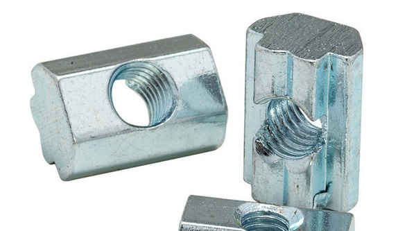 Processing square slider nut GB aluminum profile square slider square T-type slider aluminum nut