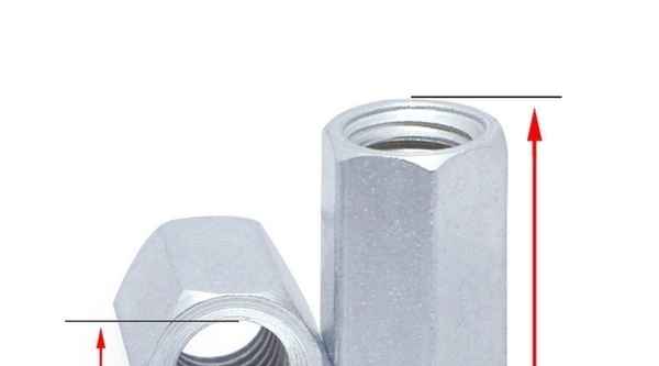 Supply white galvanized double-pass iron column hexagonal isolation column nut extension screw chassis stud