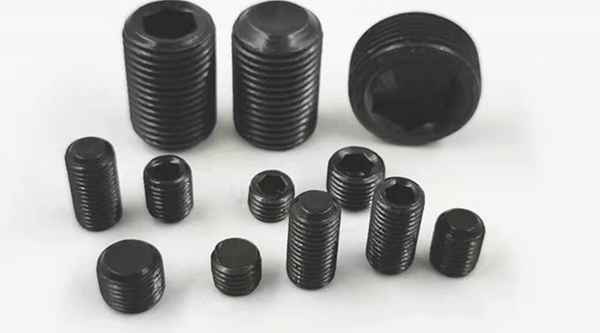 Processed carbon steel blackened hexagon socket head plugs 3/8 5/8 1/4-20