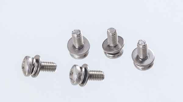 Supply GB9074.4 cross recessed pan head screw three combination screw spring washer and flat washer