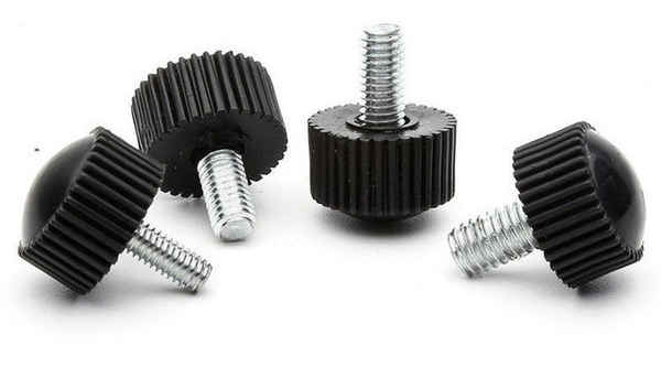 Supply round head straight handle screw plastic hand screw adjustable bakelite handle screw 3/4