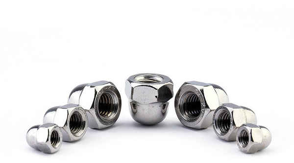 Machining Stainless Steel 304 Cap Nut Treasure Cap Round Head Nut Decorative 5/8