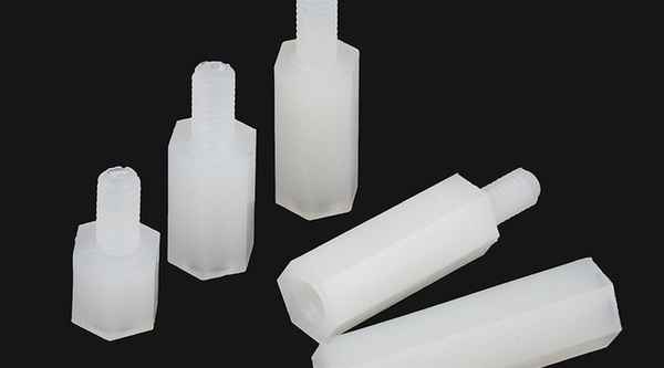 Production of nylon column hexagonal isolation column single-pass hexagonal nylon column plastic stud support column