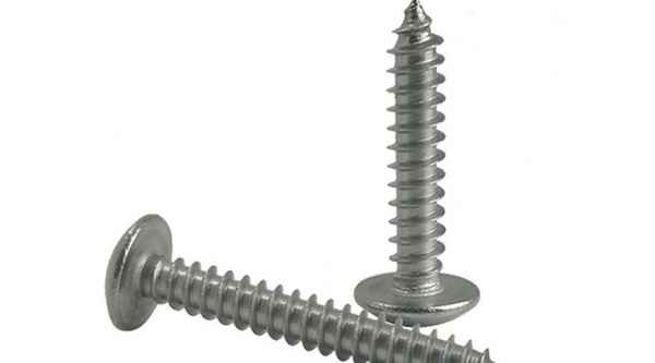 Customized 304 stainless steel round head cross self-tapping screw pan head wood screw self-tapping screw 3/8