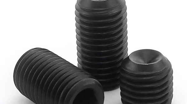 Customized 12.9 grade American headless screws inch concave end set screws 5/8 1/2-13