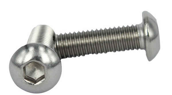 Production of 304 stainless steel inner hexagon pan head screw half round head screw flat round head 3/4