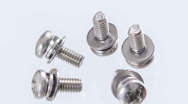 Customized GB9074.8 cross recessed small pan head screw spring washer and flat pad three combination 3/8 5/8