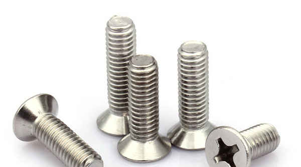 Customized 304 stainless steel cross countersunk head flat head screw 3/4 1/4-20