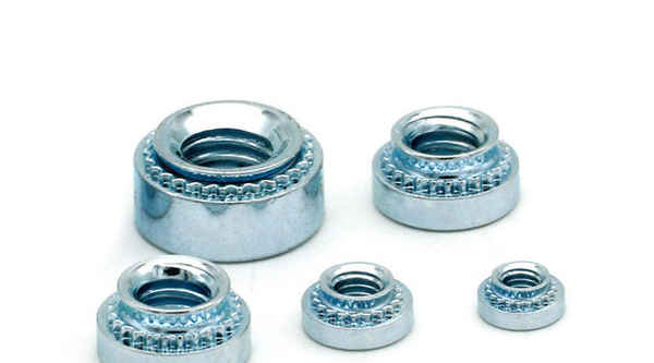 Processing galvanized riveting nut S pressure plate nut round nut 1/2-13 1/4-20