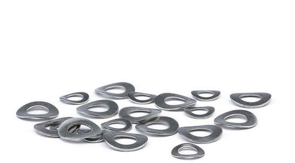 Production of 304 stainless steel GB955 wave washer wave elastic gasket two wave wave spring washer 1/2-13