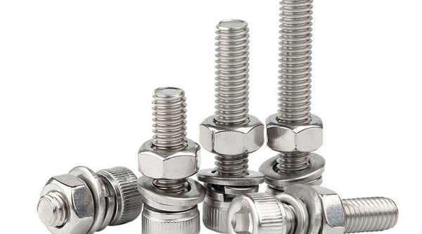 Processing 304 stainless steel inner hexagon screw nut set large cup head screw matching combination bolt