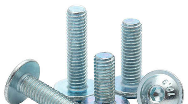 Supply 10.9 galvanized with pad semicircle socket head cap screw 7380.2 with pad screw with pad bolt 5/8