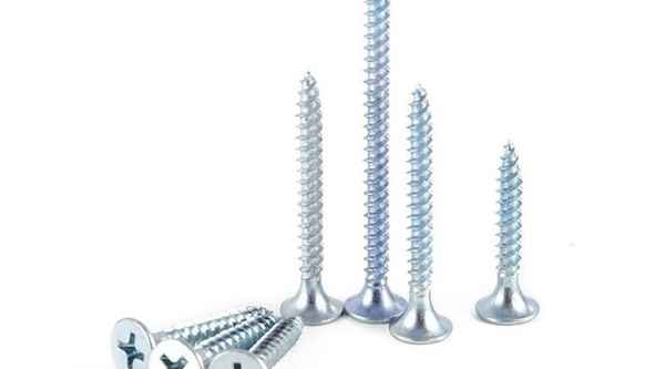 Custom fiber nails lengthened self-tapping screws plus hard cross countersunk head drywall nails flat head wallboard wood screws 3/8