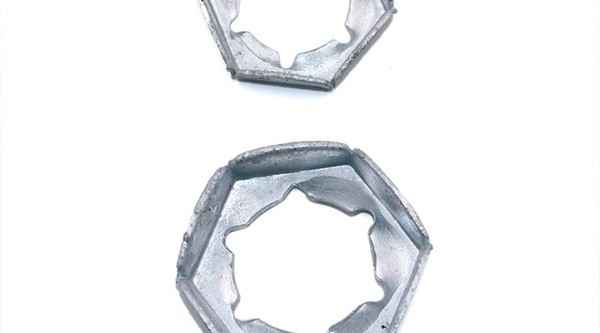 Galvanized Fastening Female Grade 4.8 Hex Pad Manufacturer Fastening Nuts