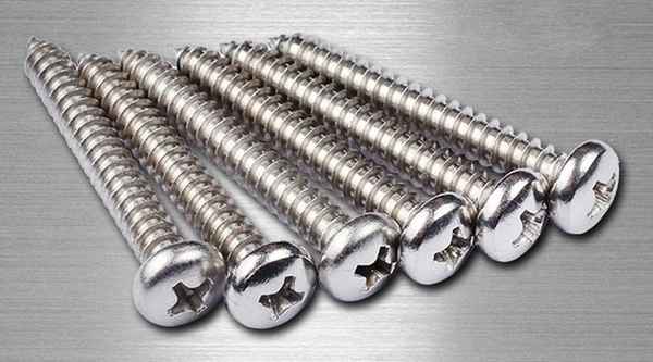 Production of 304 stainless steel GB845 cross recessed pan head self-tapping screw H-type cross pan head round head self-tapping