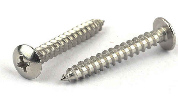 Production of large flat head cross self-tapping screw mushroom head flat round head screw umbrella head screw 3/4