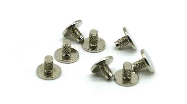 Stainless steel mesh knurled rivet screw locking micro-adjustment screw 6#-32 5/16