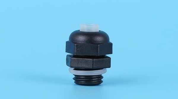 Nylon cable waterproof connector plastic PG9 screw-on cable gland wire fixed connector