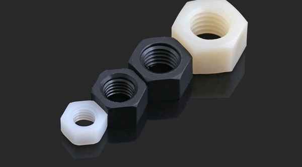 Customized nylon hexagon nut plastic nut nylon nut 1/2-13 1/4-20