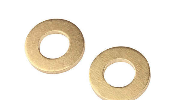 Wholesale copper flat washer flat gasket pure copper washer meson metal retaining ring 3/4 1/4-20