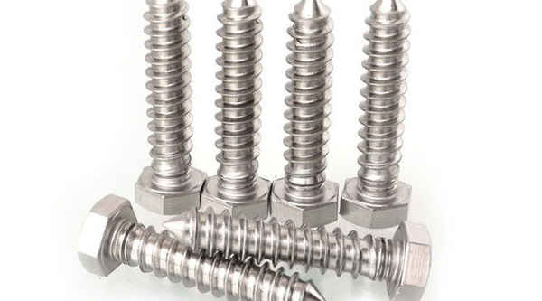 Custom-made external hexagonal wood screws wood teeth self-tapping screws hexagonal head wood teeth nails DIN571 3/8