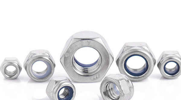 304 stainless steel anti-thread nut left-handed screw cap anti-loose lock nut anti-skid self-locking nut