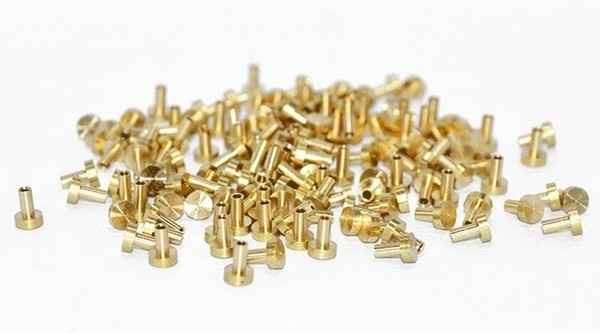 Hardware CNC lathe copper screws non-standard fastening screws 3/8 5/8 1/2-13