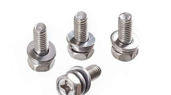 GB9074.13 Cross recessed socket head machine screw spring pad and flat pad three combination