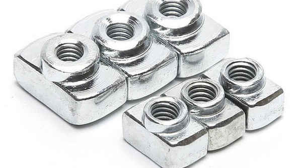 Production of special national standard T-nuts for aluminum type 3/8 5/8 1/4-20 1/4-20