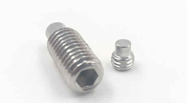 Supply 304 stainless steel male end set screw headless screw hexagon socket machine mikimi screw