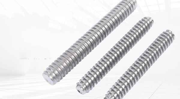 Tooth rod full tooth through screw stainless steel screw full thread stainless steel tooth bar