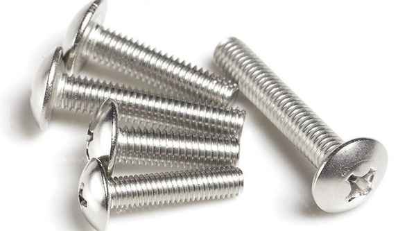 Wholesale 304 stainless steel large flat head machine wire screw umbrella head screw cross large flat head screw 3/4