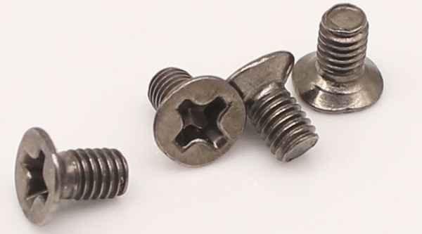 Customized electronic screw black nickel flat head cross recessed countersunk head machine wire machine tooth screw 5/8