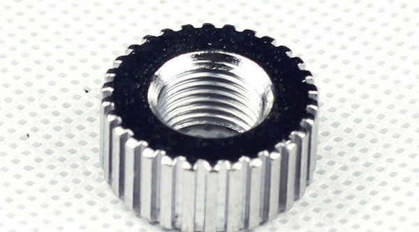 Customized knurled stainless steel nut non-standard fastener connector 3/4 1/4-20