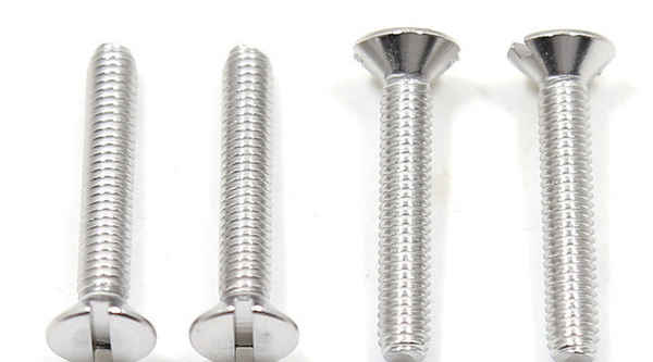 Customized 304 stainless steel one-word slot countersunk head screw slotted flat head screw GB68 3/8