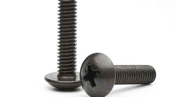 Processing iron black big flat head screw big head big cap screw mushroom head screw umbrella head screw 3/8