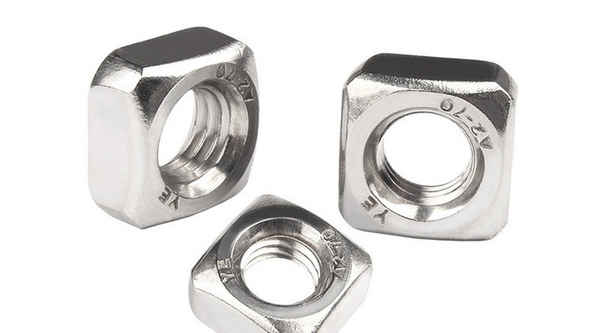 Production of 304 stainless steel square nut, square nut, square nut, thin nut