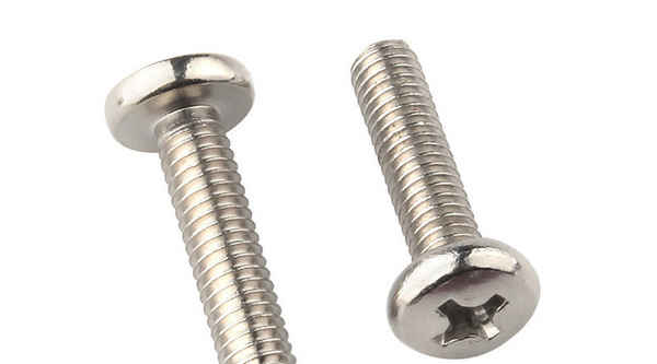 Supply of nickel plated cross round head screw pan head bolt machine wire small screw screw