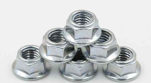 Customized metal self-locking nut flange surface steel sheet locking nut auto parts nut nut