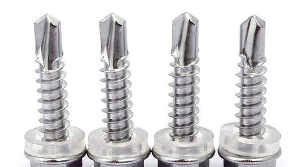 Custom 410 stainless steel hexagonal drill tail screw drill tail self-tapping screw 3/4 1/4-20