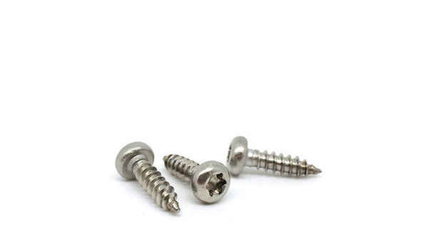 Processing stainless steel 304 pan head plum blossom hexagon socket self-tapping screw anti-theft screw 3/4 1/4-20